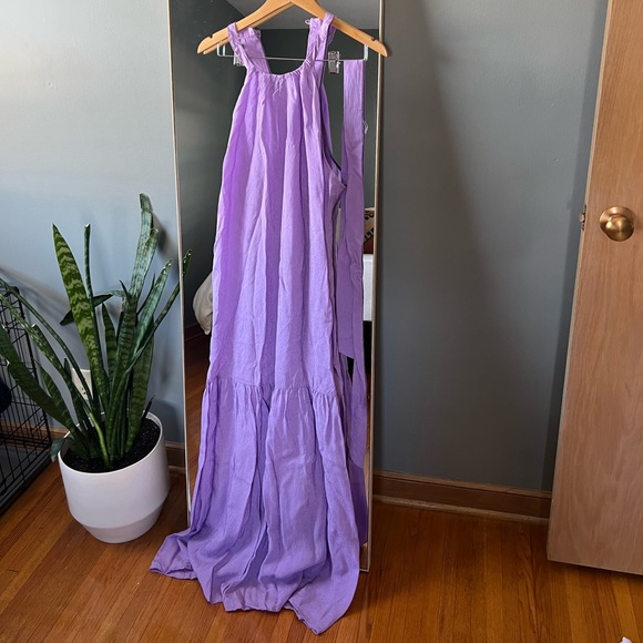 FRNCH Paris Lilac Maxi Dress - Picture 4 of 8